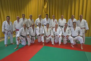 Dix-sept professeurs de judo se sont perfectionnés avec un maître 9e dan