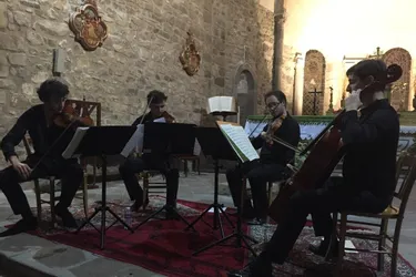 Le quatuor Aragon enchante l‘église