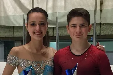 Patinage : Anaëlle et Quentin
