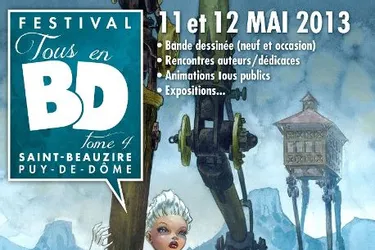 4e édition du festival « Tous en BD » à Saint-Beauzire, les samedi 11 et dimanche 12 mai