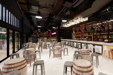 Vingt restaurants bientôt réunis dans un "food court" aux Halles du Brézet à Clermont-Ferrand
