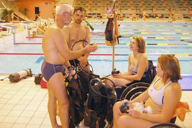 Le club Arverne plongée de Clermont-Ferrand ouvre ses portes aux personnes en situation de handicap