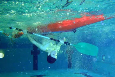 Pour le club de Canoë kayak langeadois (CKL), la piscine en hiver présente bien des avantages