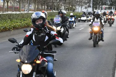 Les motards mobilisés samedi à Clermont-Ferrand contre la limitation à 80 km/h
