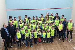 L’école du Squash club en plein essor