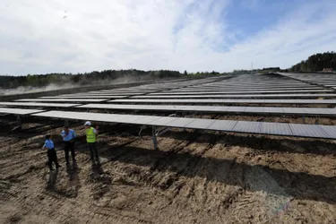 Dernières semaines de travaux pour la centrale photovoltaïque, qui produira avant l’été