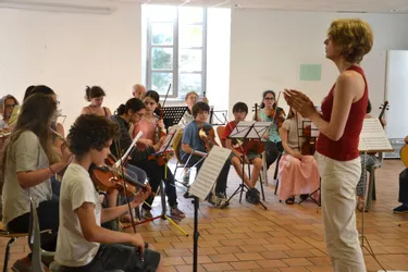 Brioude : dernier jour de répétition pour l'académie des Escales