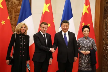 Emmanuel Macron en visite d'Etat en Chine durant trois jours, "pour se reconnecter"
