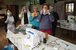Ce village de l'Allier distribue 200 masques en tissu pour ses habitants de plus de 75 ans