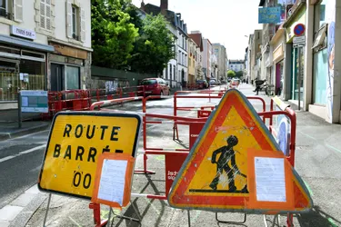 L'avenue Charras en partie fermée à la circulation jusqu'au 18 mai à Clermont-Ferrand