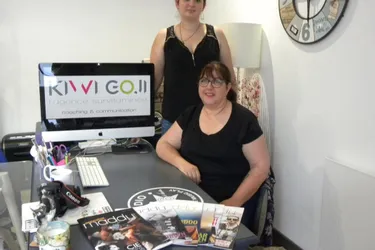 Sophie Peuch et sa fille Alex à la tête de l’agence Kiwi Goji