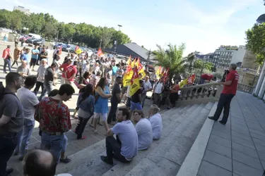 Les manifestants défendent l'emploi sur le bassin de Brive