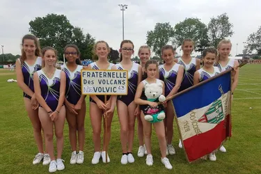Les gymnastes de la Fraternelle en Normandie