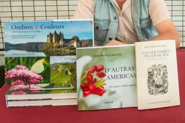 Le poète du plateau bortois a publié trois ouvrages cet été
