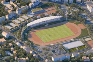 Le stade Marcombes de Clermont-Ferrand, à mi-parcours de sa métamorphose, rouvrira ses portes au premier trimestre 2021