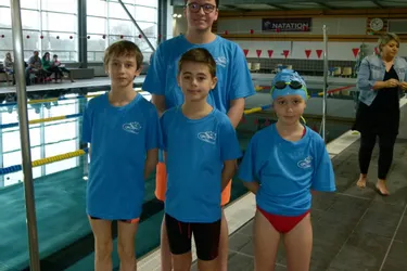 Trois nageurs d’avenir très en forme