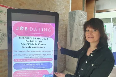 60 offres à pourvoir au job dating de la CCI de la Creuse, le 24 mai à Guéret