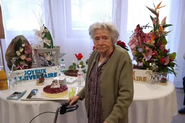 Maria Fournier vient de fêter ses 100 ans