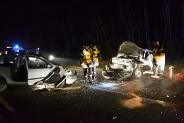 Trois blessés dans la collision en Haute-Loire