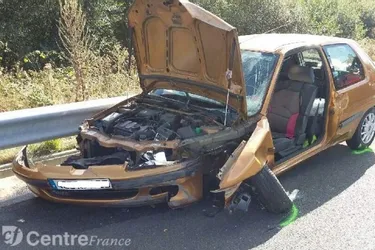 Perte de contrôle sur la RN 145 dans l'Allier : une automobiliste blessée