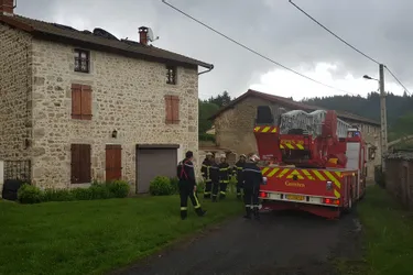 La foudre provoque un départ de feu dans une maison à Saint-Bonnet-le-Chastel (Puy-de-Dôme)
