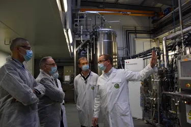 À Saint-Beauzire (Puy-de-Dôme), l'entreprise Metabolic Explorer soutenue par le Plan de relance pour son "acide glycolique vert"