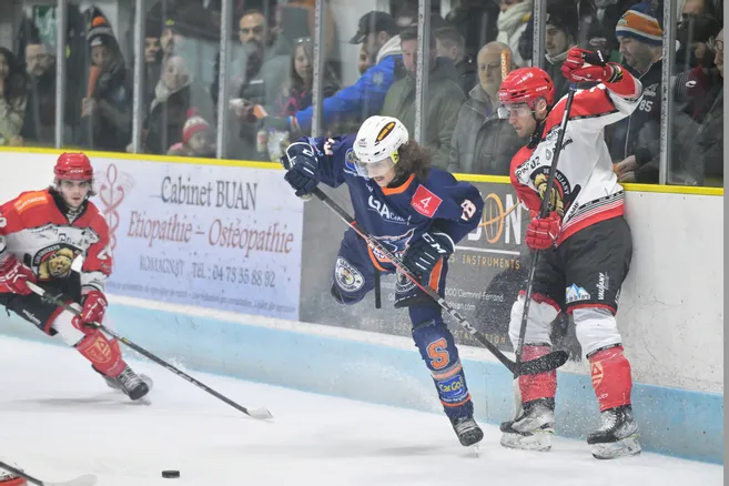 Hockey sur glace (D2) : Clermont s’incline encore devant Vaujany-Grenoble