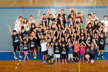 Près de soixante jeunes par jour pour le stage organisé par l’Etoile Basket de Chamalières