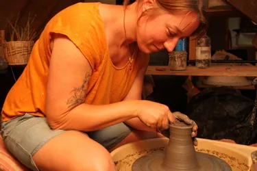 L’atelier de la céramiste accueille les visiteurs