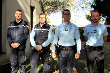 De nouveaux gendarmes à la brigade de Mauriac
