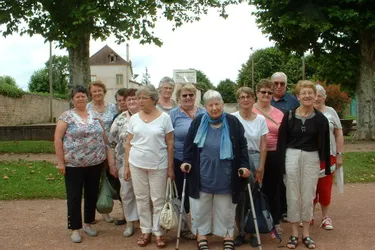 Les membres de l’atelier mémoire en balade dans la Loire
