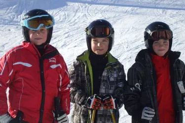 Les jeunes skieurs ont sorti le grand jeu