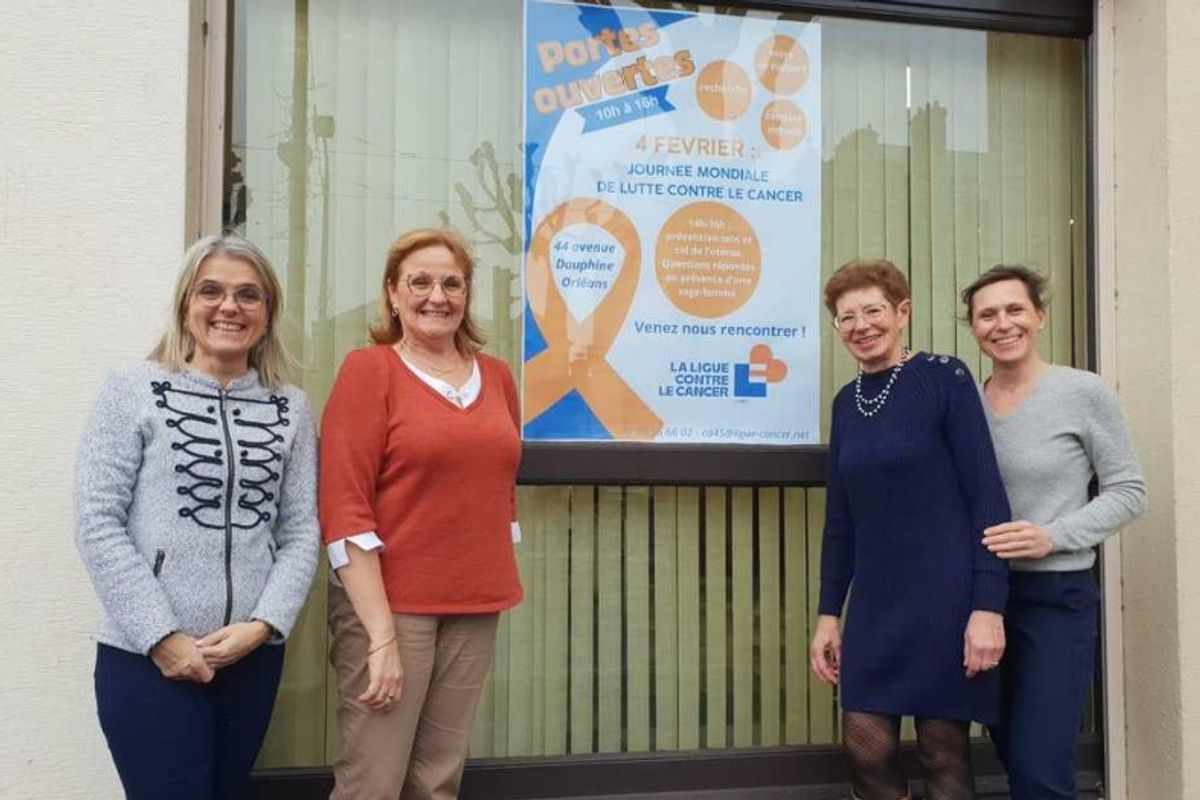 Venez découvrir tout ce que propose la ligue contre le cancer du loiret à sa journée portes ouvertes, le 4 février