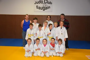 Première compétition des jeunes judokas