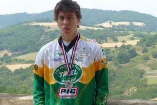 Amaury Pierron vice-champion de France VTT