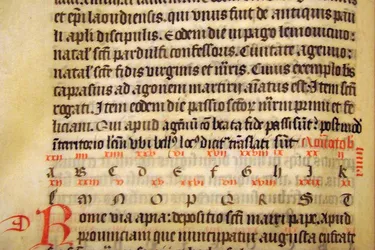 Dans deux manuscrits de la fin du XVe