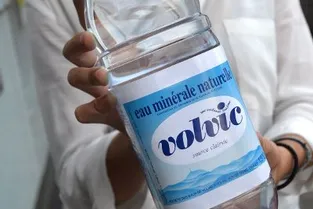Une bouteille d'eau de Volvic collector !