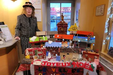 Un village de Noël conçu par les écoliers