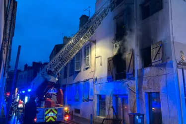 Trois personnes blessées dans un incendie dans le centre-ville de Clermont-Ferrand