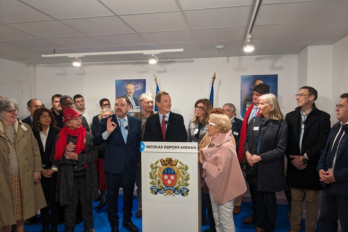Municipales 2026 : Nicolas Dupont-Aignan en visite à Chartres pour ...