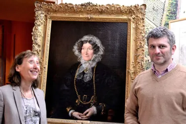 Un nouveau portrait d’Adélaïde d’Orléans restauré localement