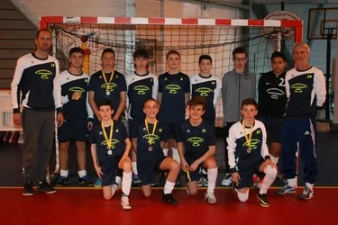 Les minimes vice-champions d’Auvergne