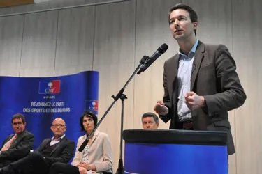 Guillaume Peltier invité d’honneur du meeting UMP, aux côtés des ténors de la droite corrézienne