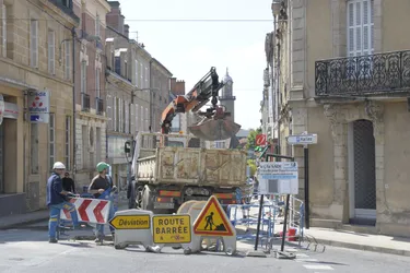 Les perturbations dues aux travaux dans les rues de Moulins à partir de mardi 6 avril