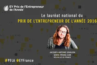 Jacques-Antoine Granjon, entrepreneur de l’année 2016