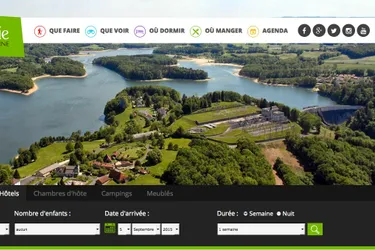 Un nouveau design pour le site de l’office de tourisme de la Châtaigneraie