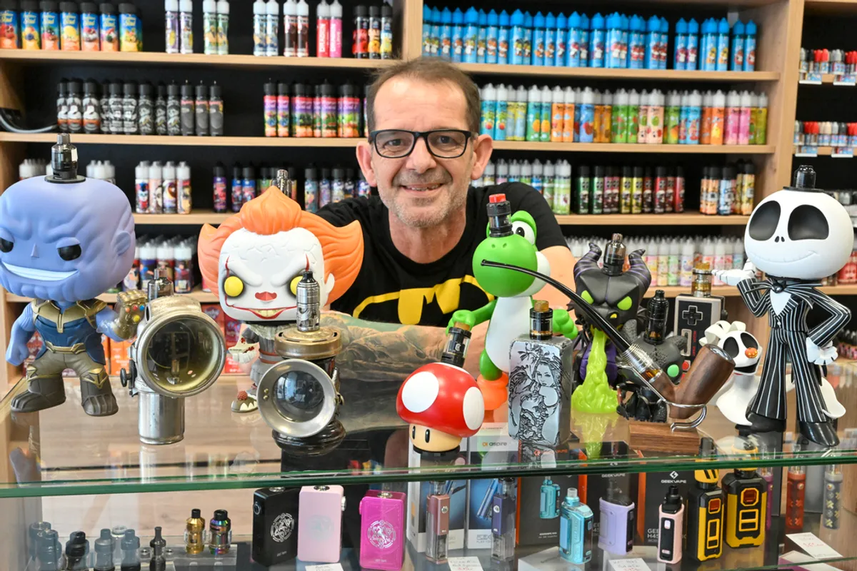 Tout juste inaugur  Limoges, Puf Puf Atelier vend des vapoteuses uniques  et originales - Le Populaire du Centre