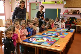 L’art s’invite à la maternelle Mendès-France