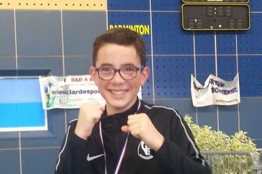 Un jeune champion de boxe anglaise