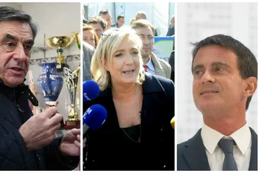 Fillon devant Le Pen et Valls selon un sondage au 1er tour de la présidentielle